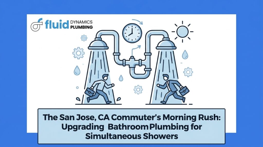 The San Jose, CA Commuter's Morning Rush: Upgrading Bathroom Plumbing for Simultaneous Showers — featured image