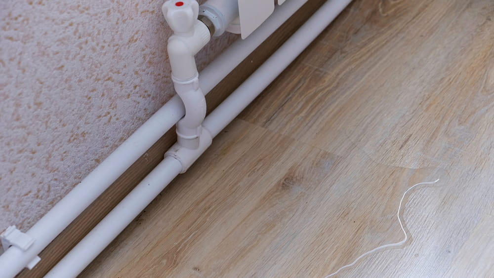 water leaking from valve