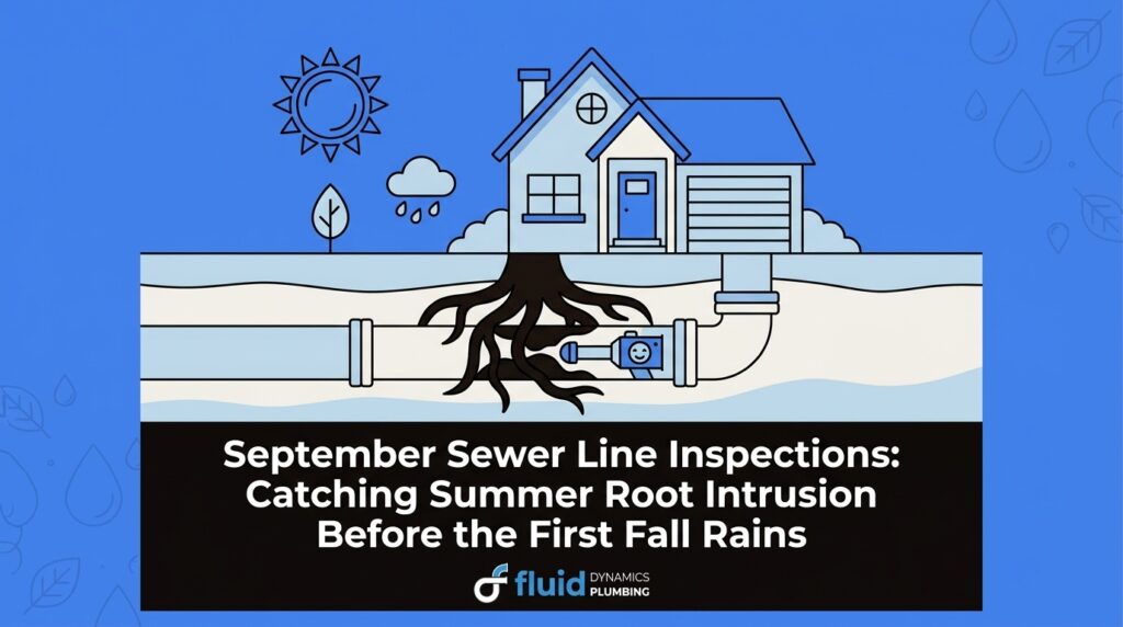 September Sewer Line Inspections: Catching Summer Root Intrusion Before the First Fall Rains — featured image